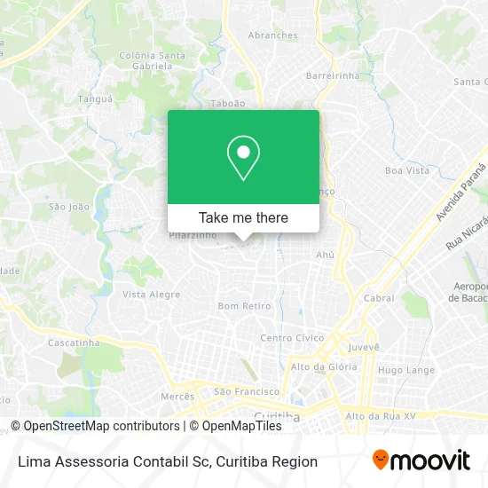 Lima Assessoria Contabil Sc map