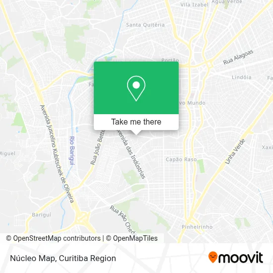 Núcleo Map map