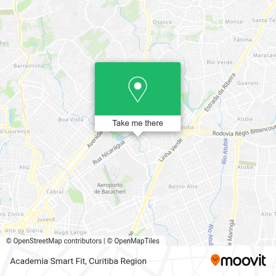 Academia Smart Fit map