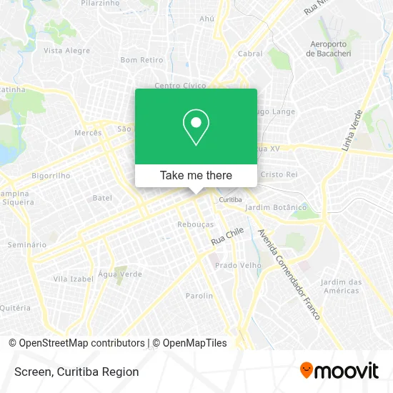 Screen map