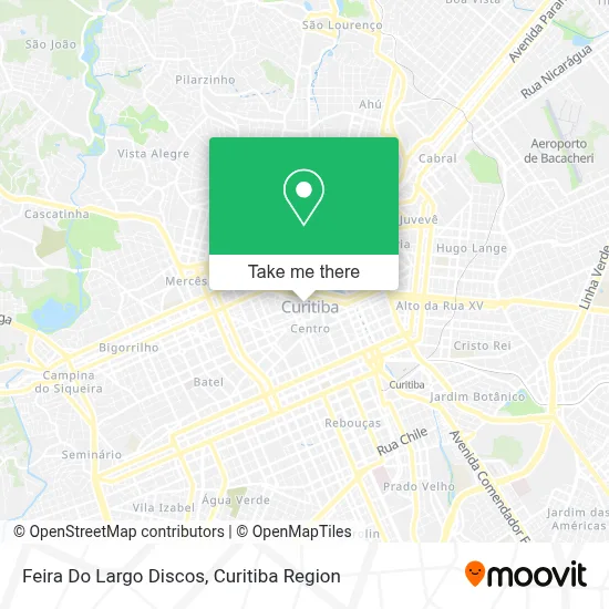 Feira Do Largo Discos map