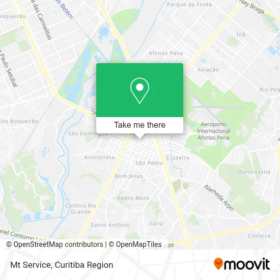 Mt Service map