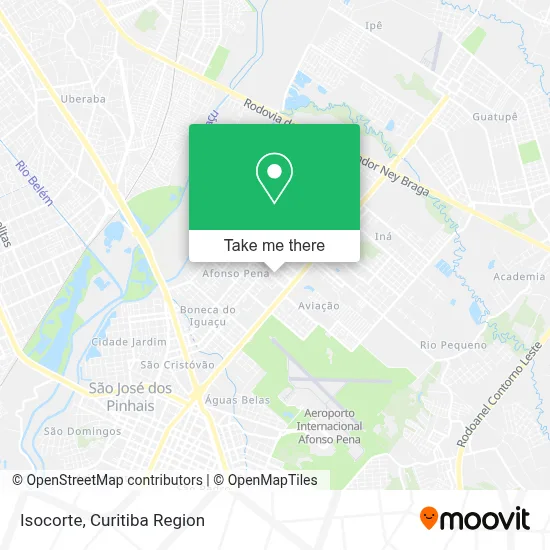 Isocorte map
