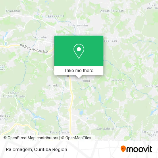 Raiomagem map
