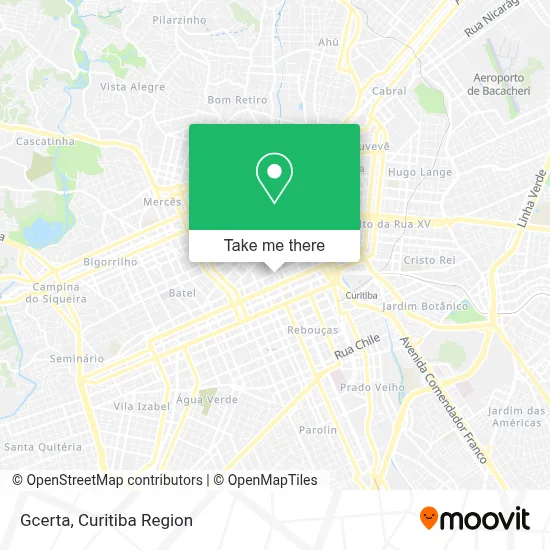 Gcerta map