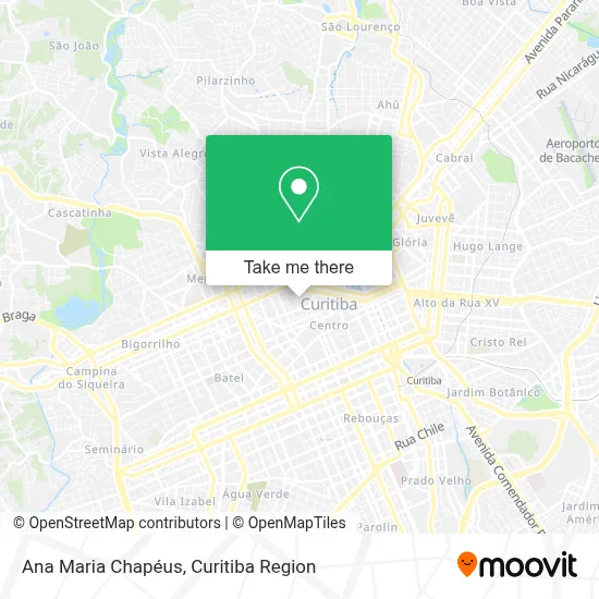 Ana Maria Chapéus map