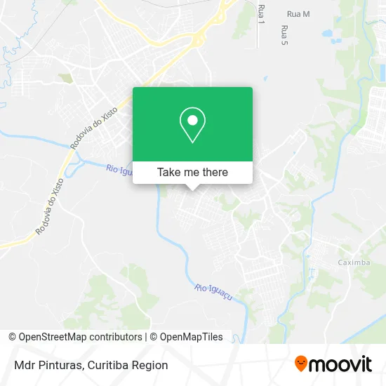 Mdr Pinturas map