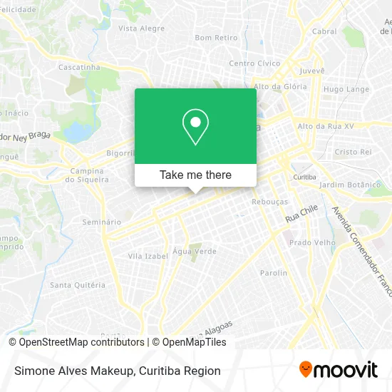 Simone Alves Makeup map