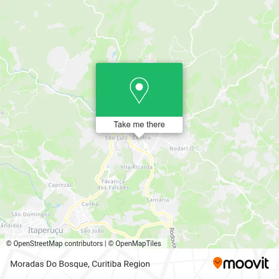 Moradas Do Bosque map
