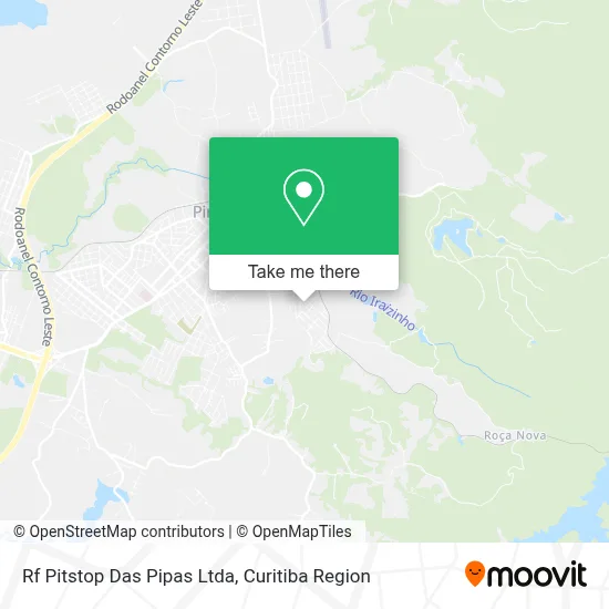 Rf Pitstop Das Pipas Ltda map