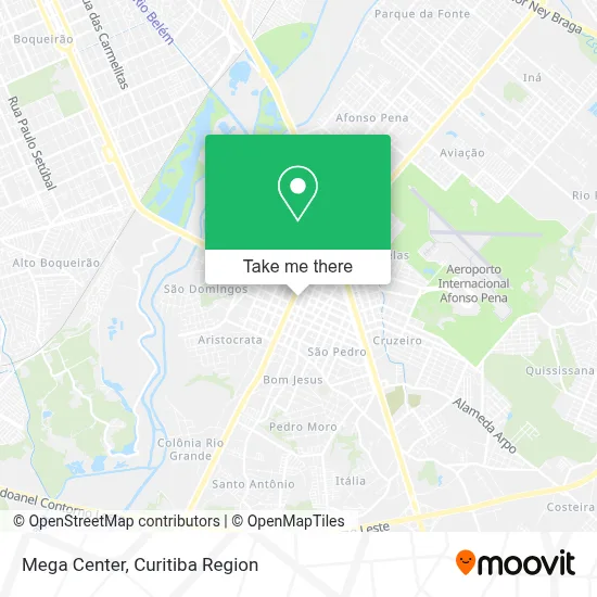 Centro Mega map