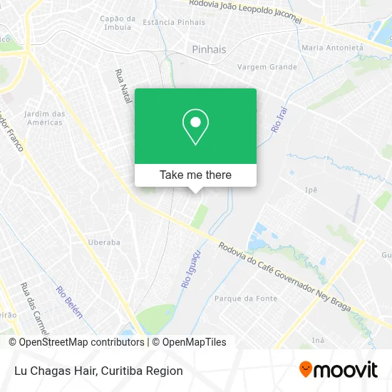 Lu Chagas Hair map