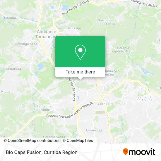 Bio Caps Fusion map