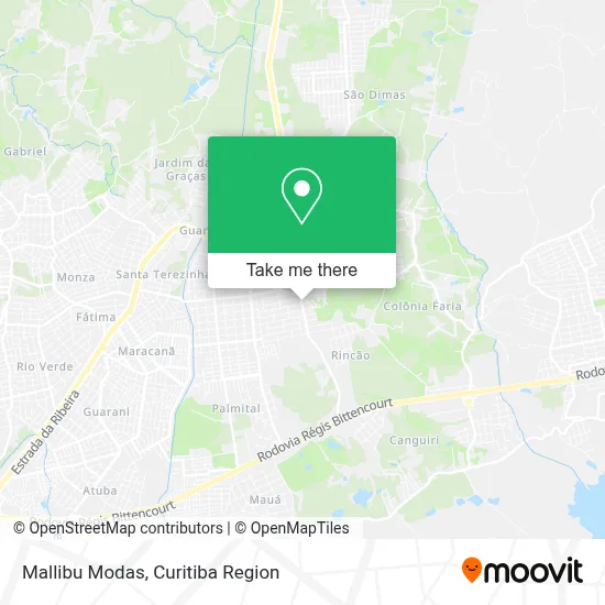 Mallibu Modas map