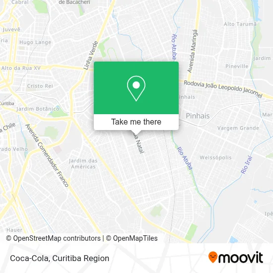 Coca-Cola map