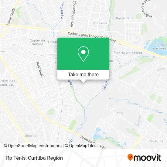 Rp Tênis map
