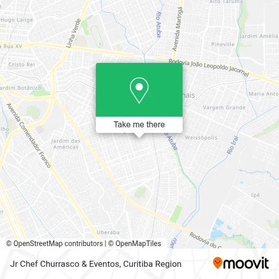 Jr Chef Churrasco & Eventos map