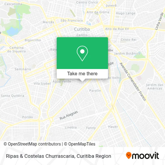 Ripas & Costelas Churrascaria map