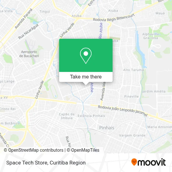 Space Tech Store map