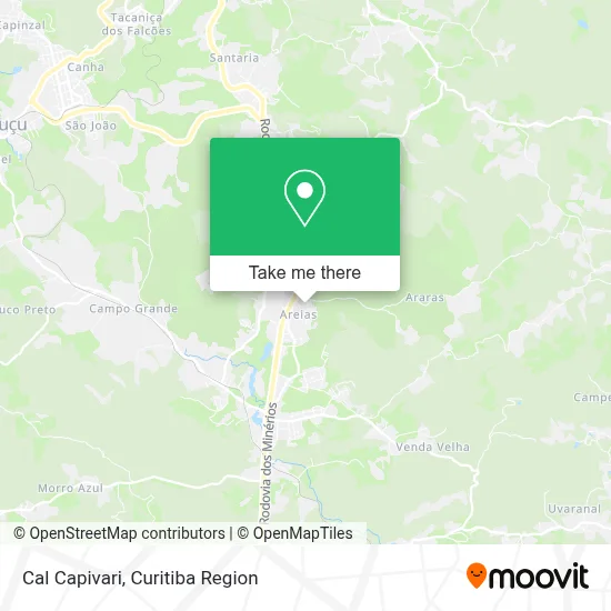Cal Capivari map