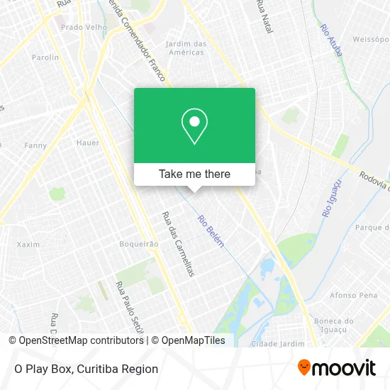 O Play Box map