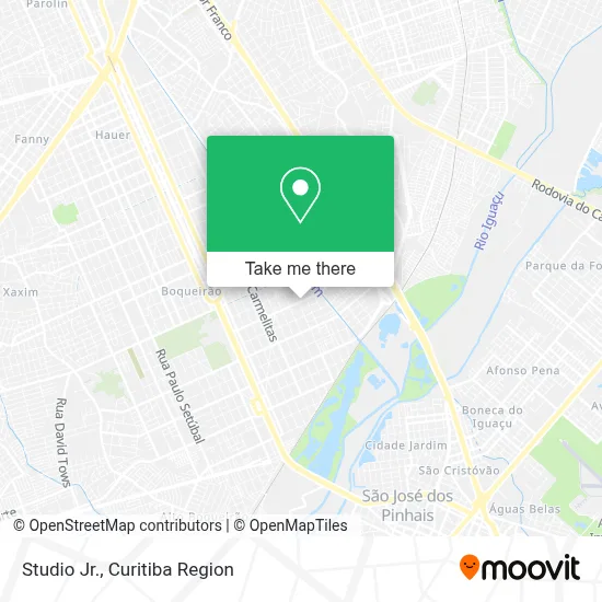 Studio Jr. map
