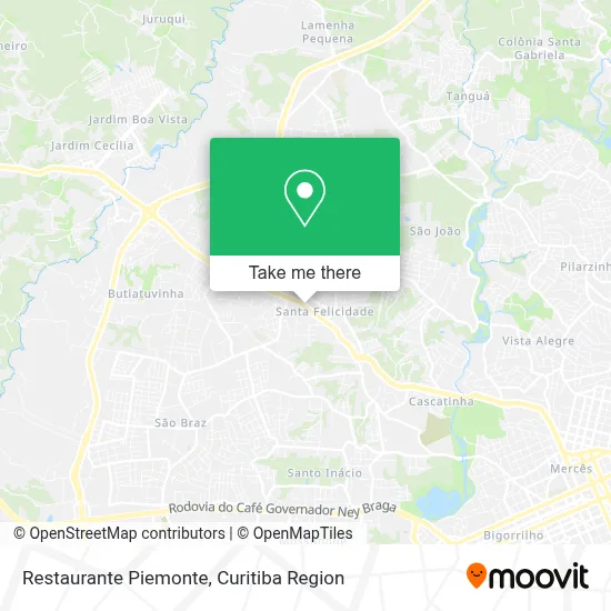 Restaurante Piemonte map