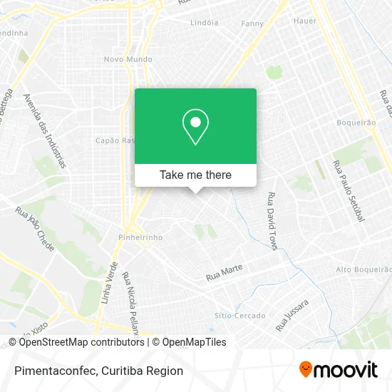 Pimentaconfec map