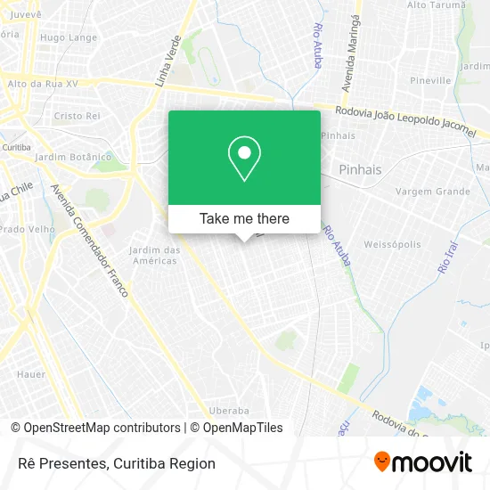 Rê Presentes map