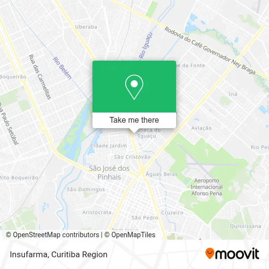 Insufarma map