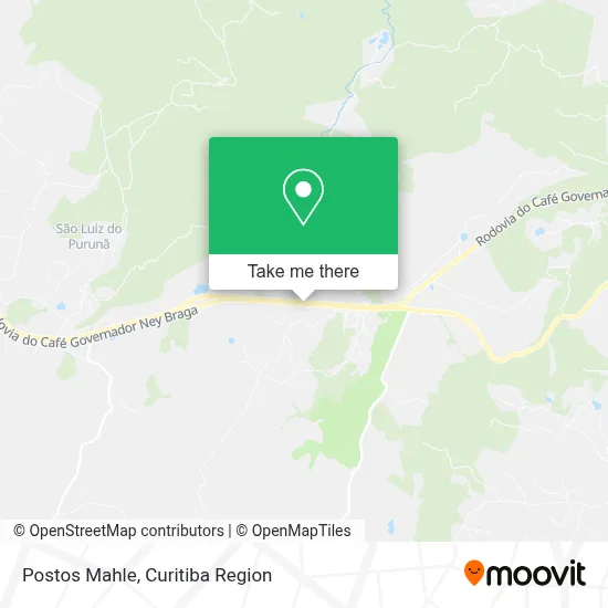 Postos Mahle map