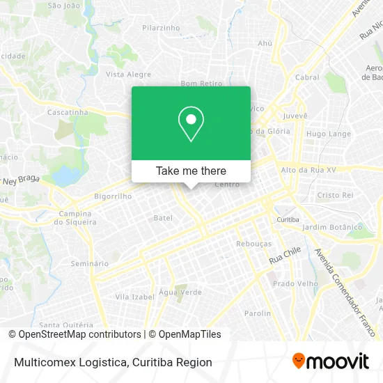 Multicomex Logistica map
