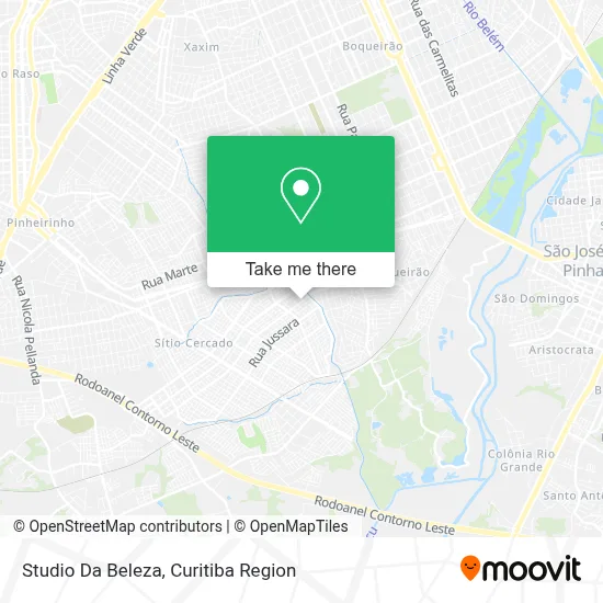 Studio Da Beleza map