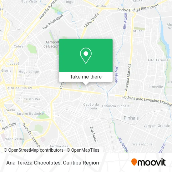 Ana Tereza Chocolates map
