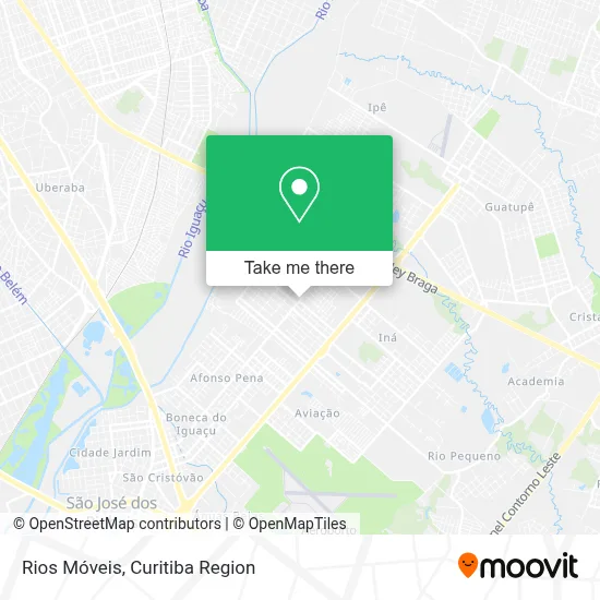 Rios Móveis map