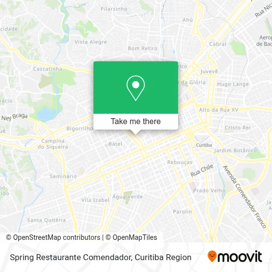 Spring Restaurante Comendador map