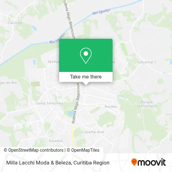 Milla Lacchi Moda & Beleza map