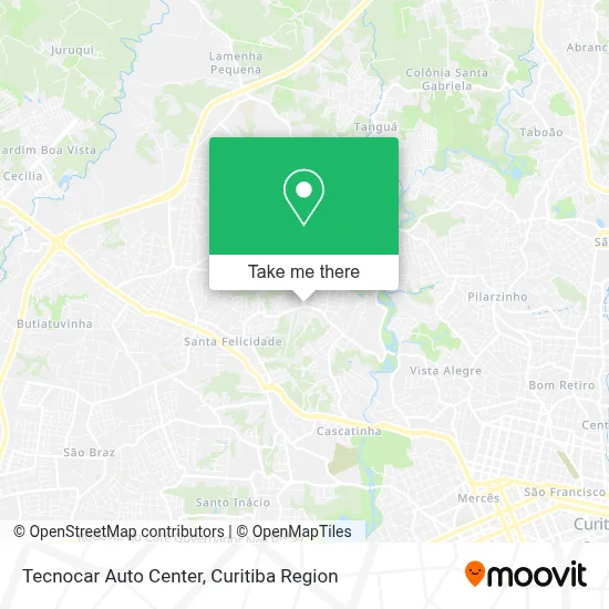 Tecnocar Auto Center map