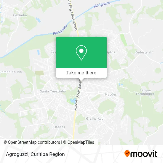 Agroguzzi map
