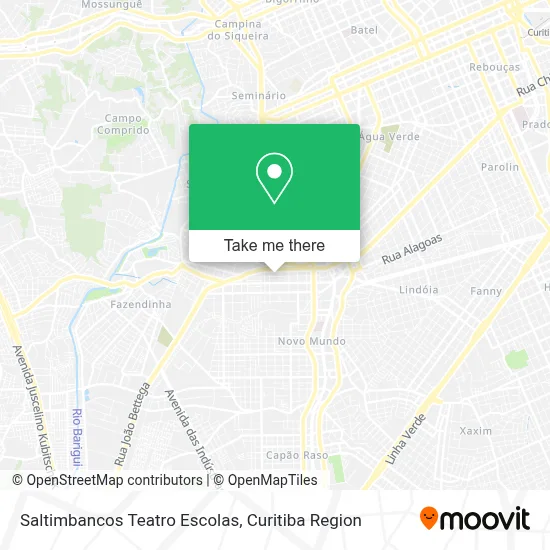 Saltimbancos Teatro  Escolas map