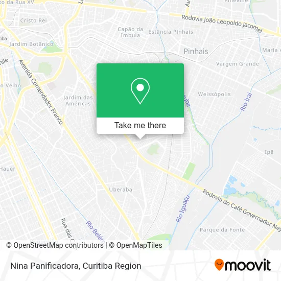 Nina Panificadora map