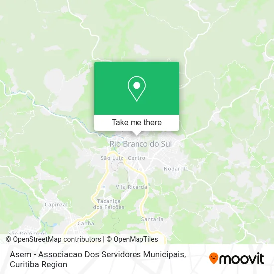 Asem - Associacao Dos Servidores Municipais map