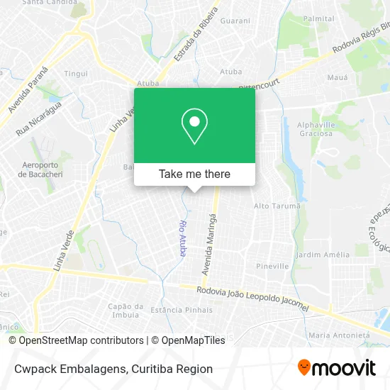 Cwpack Embalagens map