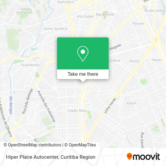 Hiper Place Autocenter map