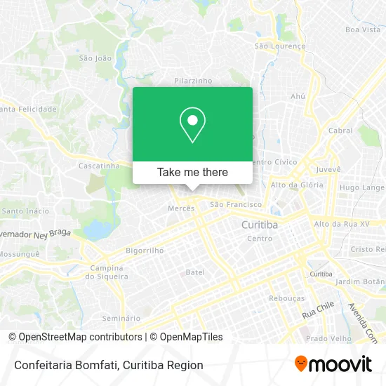 Confeitaria Bomfati map