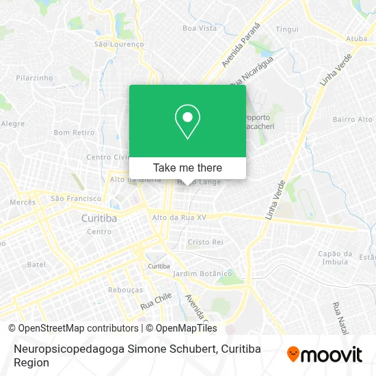 Neuropsicopedagoga Simone Schubert map