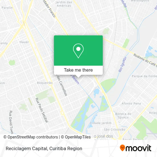Reciclagem Capital map