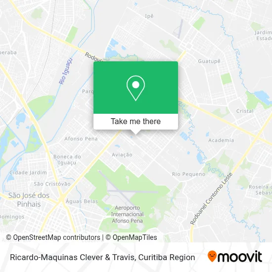 Ricardo-Maquinas Clever & Travis map