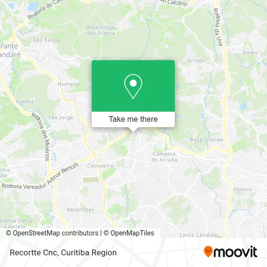 Recortte Cnc map