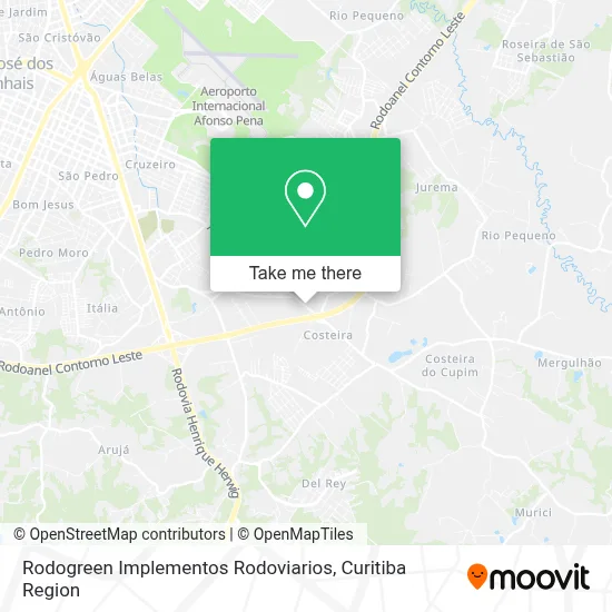 Rodogreen Implementos Rodoviarios map